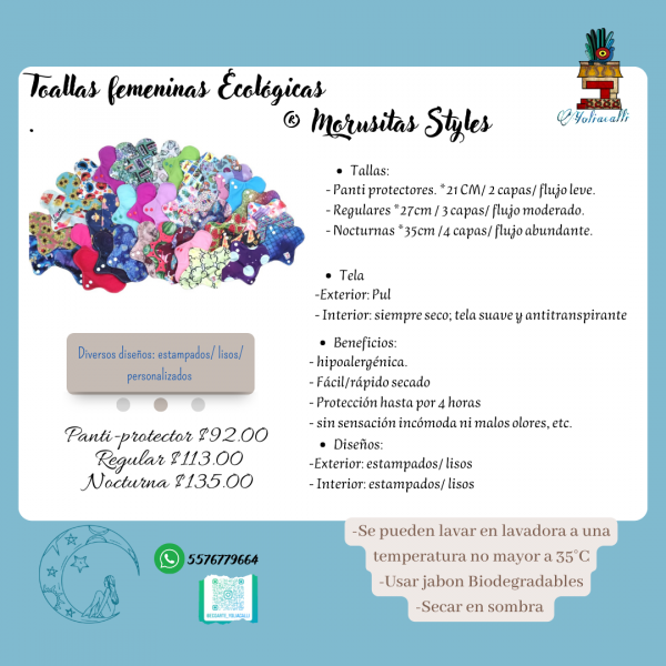 Toallas Femenina ® Morusitas