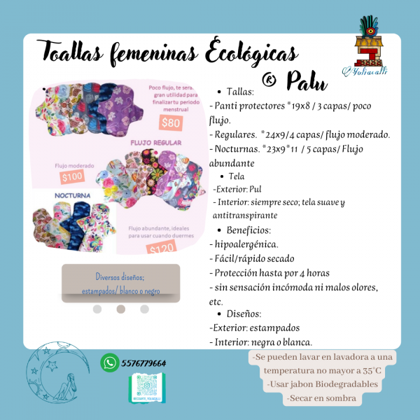 Toallas femeninas ®Palu